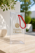 Familia Oliveda Weinkühler-Tasche transparent